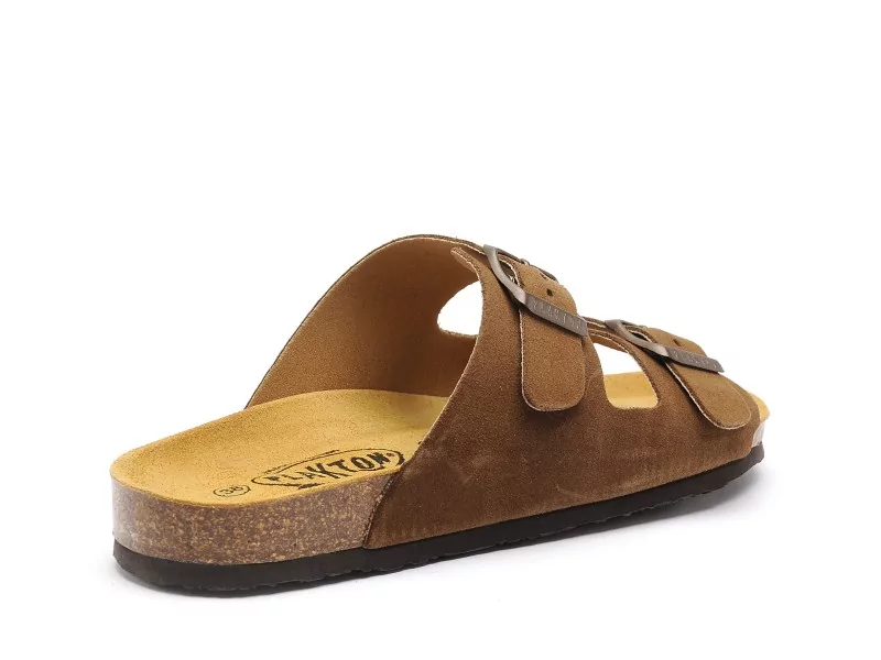 Plakton BETA 180010 Marron Mules et Sabots Plats Femme