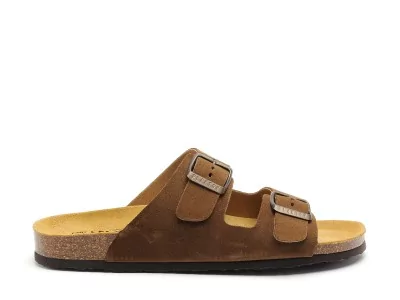 BETA 180010 Marron Mules et Sabots Plats Femme