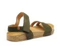 El Naturalista BALANCE N5790 Kaki Sandales Plates Femme