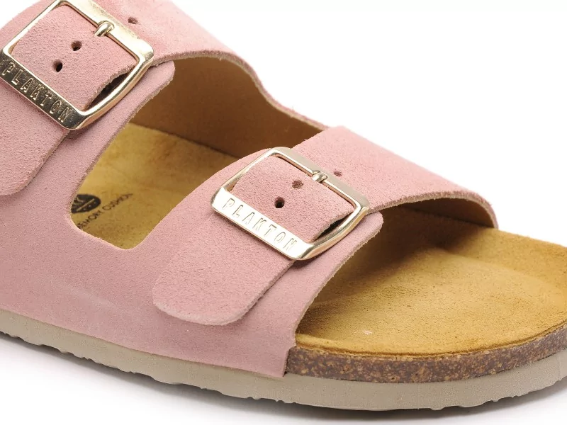 Plakton BETA 180010 Rose Mules et Sabots Plats Femme