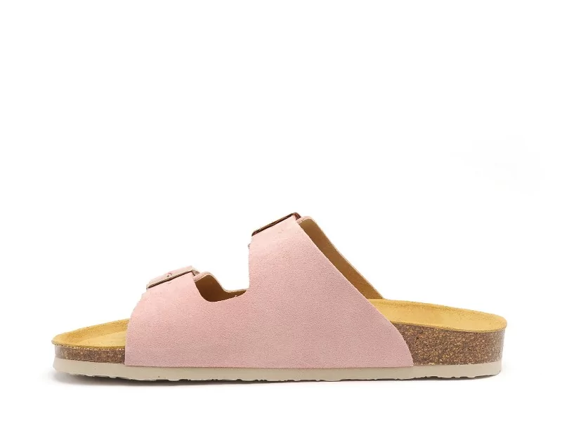 Plakton BETA 180010 Rose Mules et Sabots Plats Femme