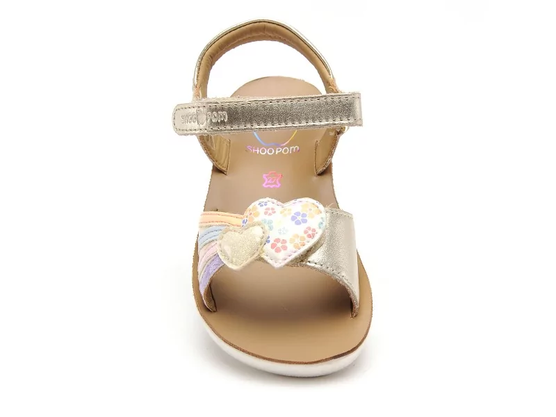 Shoo Pom GOA HEART Multicolore Sandales Fille