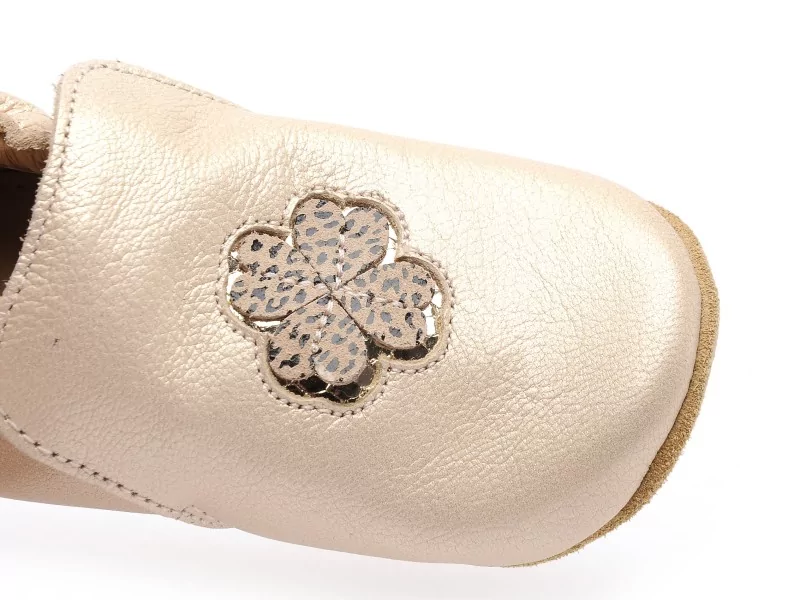 Bellamy VALENTINES FLORI Beige Chaussons Bébé