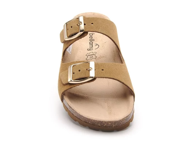 Bellamy KIDS FILLES CLAC Marron Mules et Tongs Fille