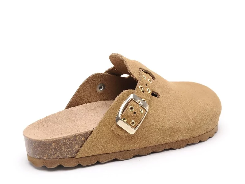Bellamy KIDS FILLES CLIC Marron Mules et Tongs Fille