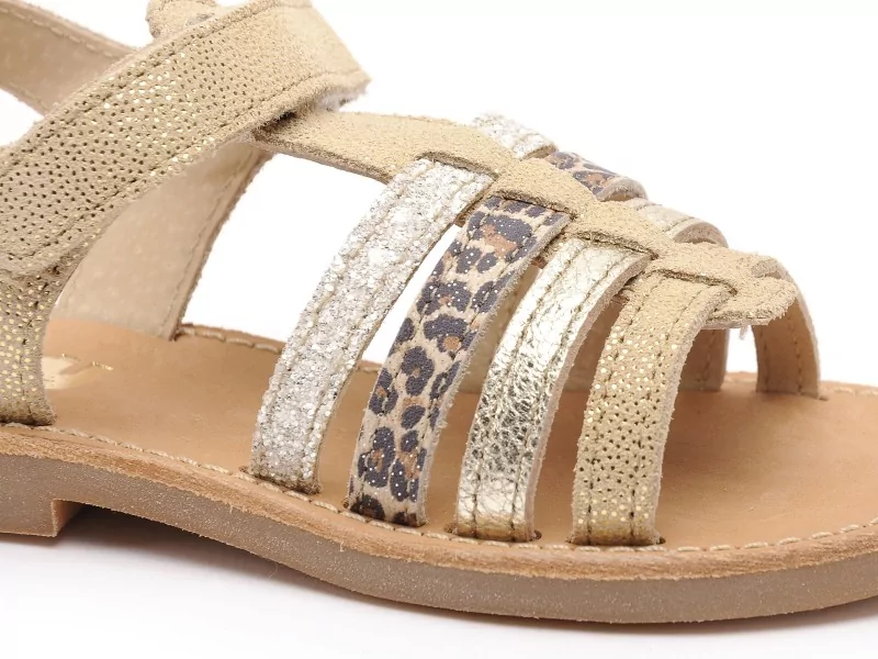 Bopy ELBOSSA Beige Sandales Fille
