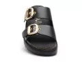 Yokono TUNEZ 130 Noir Mules et Sabots Plats Femme