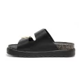 Yokono TUNEZ 130 Noir Mules et Sabots Plats Femme