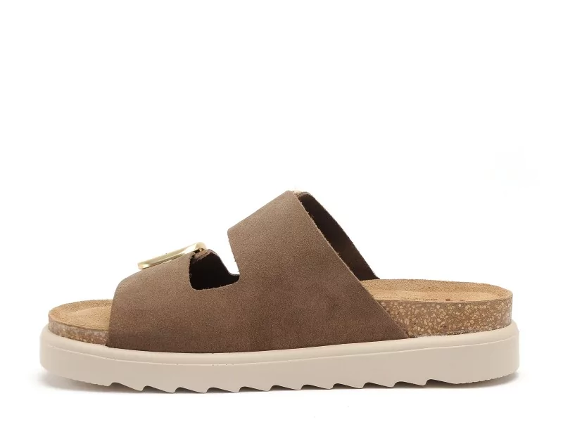 Yokono TUNEZ 130 Marron Mules et Sabots Plats Femme