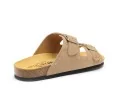 Plakton BETA RE 180010 Beige Mules et Sabots Plats Femme