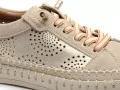 Yokono FLOW 100 Beige Baskets Basses Femme