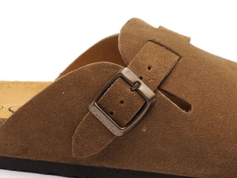 Plakton BLOGG 181539 Marron Mules et Sabots Plats Femme