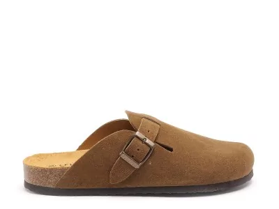 BLOGG 181539 Marron Mules et Sabots Plats Femme