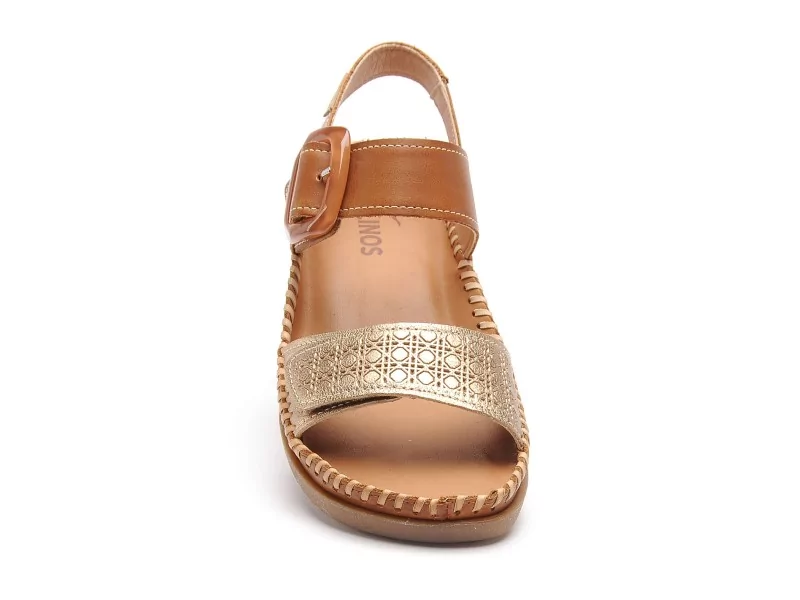 Pikolinos CADAQUES W8K0555 Marron Sandales à Talons Femme