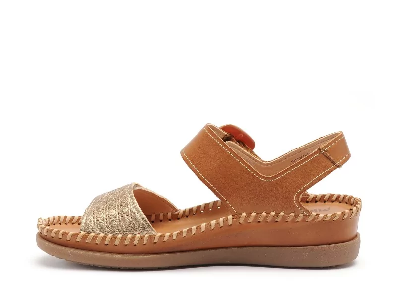 Pikolinos CADAQUES W8K0555 Marron Sandales à Talons Femme