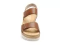 Remonte D0Q59 Marron Sandales Plates Femme