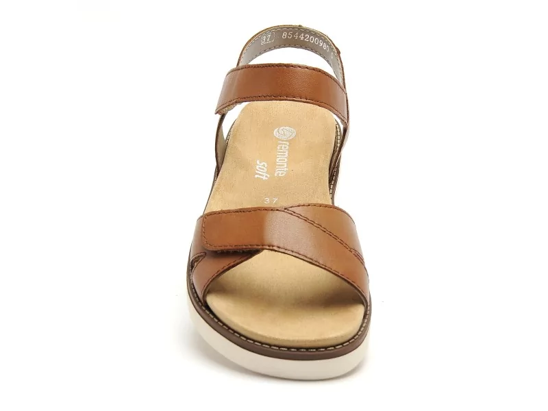 Remonte D2049 Marron Sandales Plates Femme