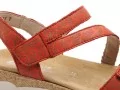 Remonte R6860 Orange Sandales Plates Femme
