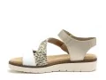 Remonte D2050 Or Sandales Plates Femme