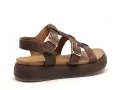 Inuovo A96046 Marron Sandales Plates Femme