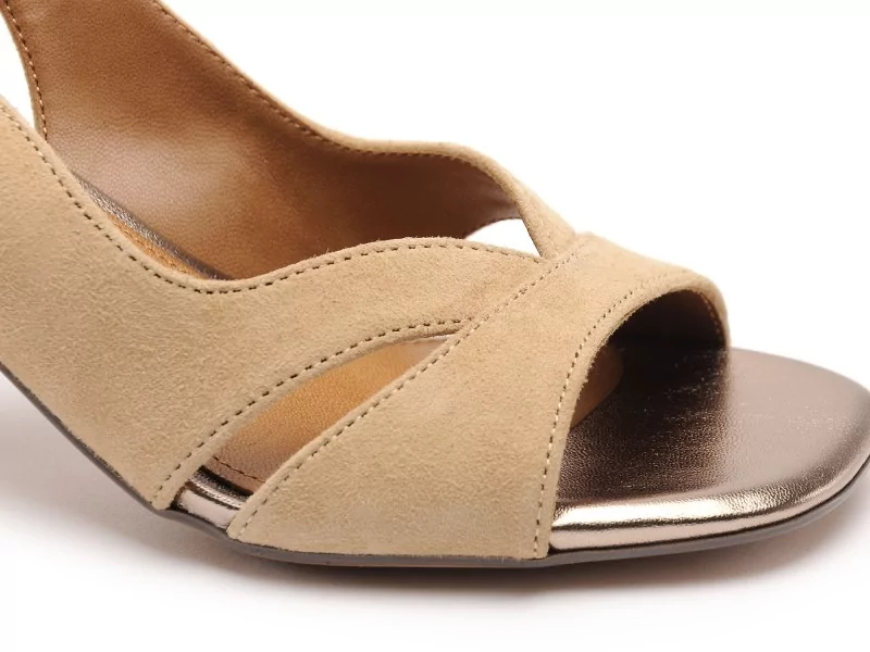 Tamaris 28218 46 Marron Sandales à Talons Femme