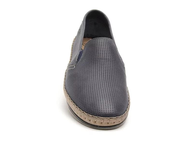 Fluchos 8674 Bleu Mocassins Homme