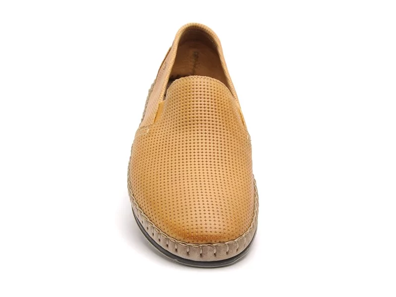 Fluchos 8674 Jaune Mocassins Homme