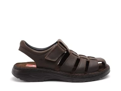 F2198 Marron Sandales Homme