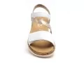 Remonte R6860 Blanc Sandales Plates Femme