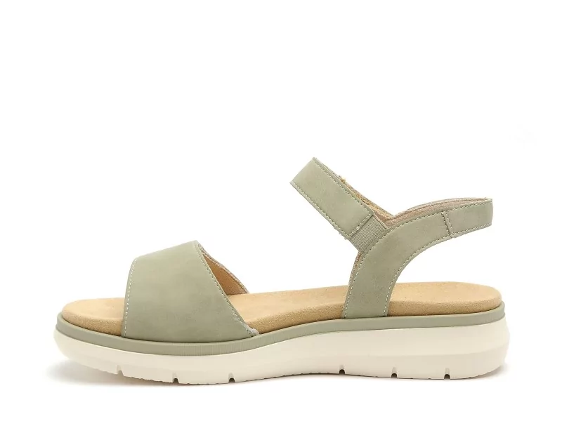 Remonte D2K58 Kaki Sandales Plates Femme