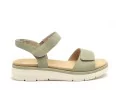 Remonte D2K58 Kaki Sandales Plates Femme