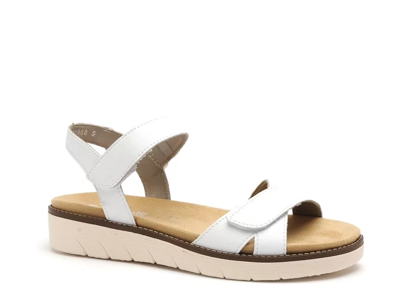 Remonte D2049 Blanc Sandales Plates Femme