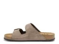 Scholl BORA 2 BUCKLES Beige Mules Homme