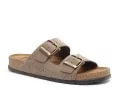 Scholl BORA 2 BUCKLES Beige Mules Homme