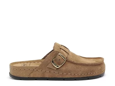 BORA MOC Marron Mules et Sabots Plats Femme