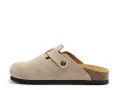 Scholl FAE Beige Mules et Sabots Plats Femme