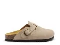 Scholl FAE Beige Mules et Sabots Plats Femme