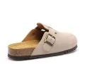 Scholl OLIVIER SUEDE Beige Mules Homme