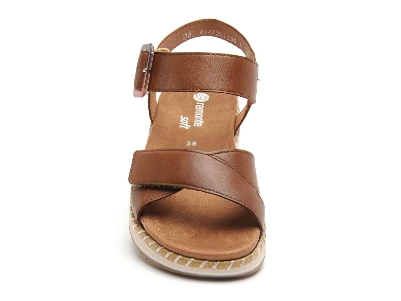 Remonte D3J52 Marron Sandales Plates Femme