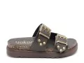 Yokono TUNEZ 262 Marron Sandales Plates Femme