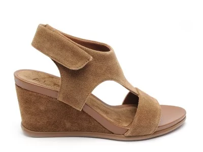 5614 Marron Sandales à Talons Femme