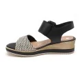 Remonte D6453 Noir Sandales à Talons Femme