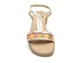 Gr POLAVIA Multicolore Sandales Plates Femme
