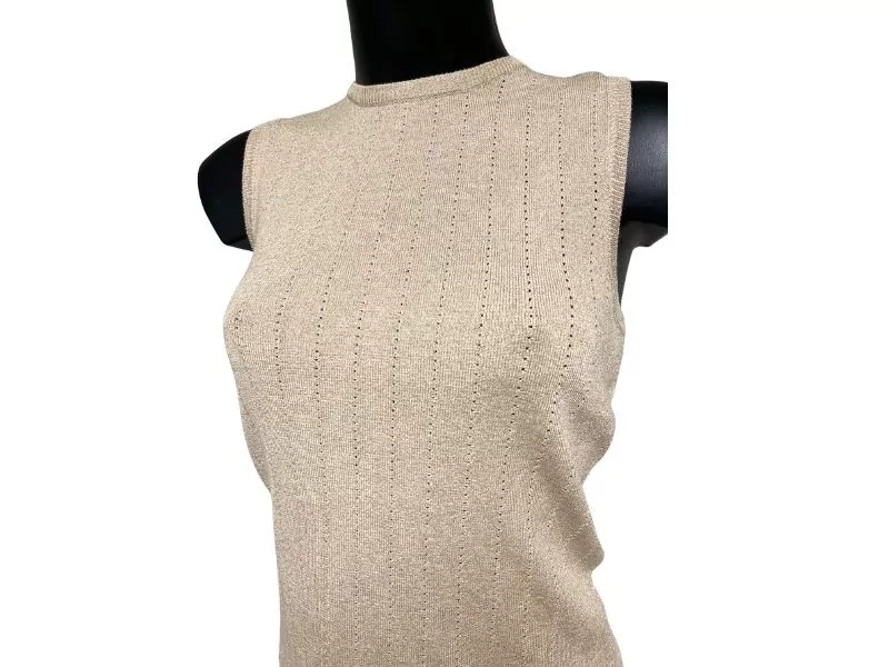 Pieces Top Beige SALIMA T-Shirts Femme