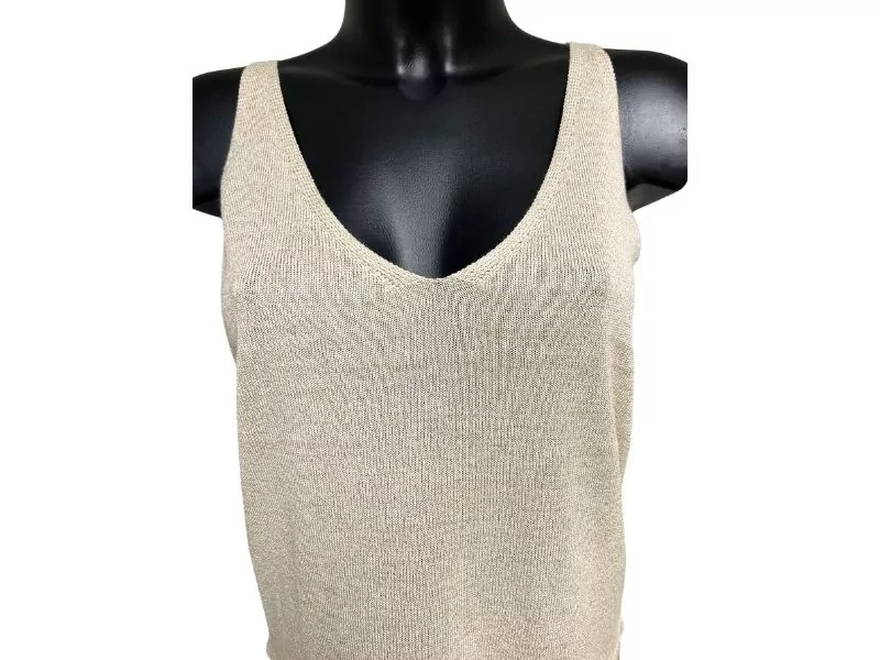 Pieces Débardeur Beige SACKI T-Shirts Femme