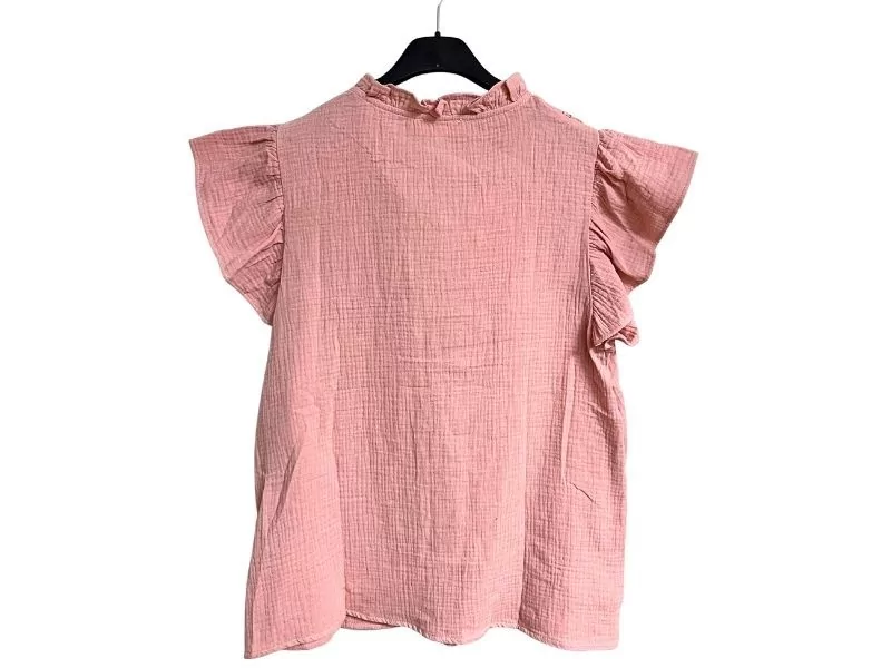 Emma Ella Chemisier Rose N6304 Chemisiers et Tuniques Femme