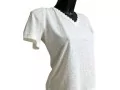 Emma Ella T-Shirt Blanc N2448 T-Shirts Femme