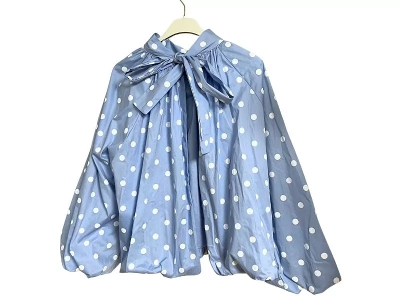 Lumine Chemisier Bleu D7770 Chemisiers et Tuniques Femme