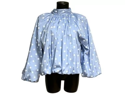 Chemisier Bleu D7770 Chemisiers et Tuniques Femme