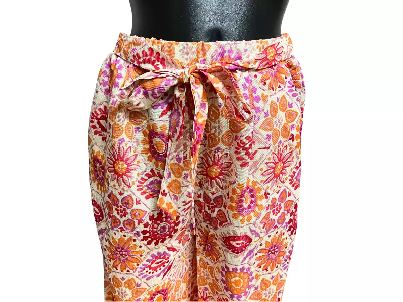 Emma Ella Pantalon Orange N5845 93 Jeans et Pantalons Femme